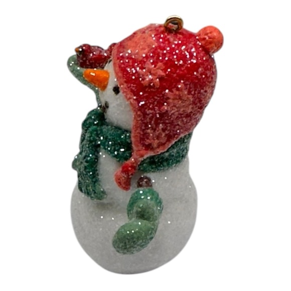 Ornament Vintage HALLMARK KEEPSAKE 2007 Welcome Friends! Christmas Snowman - Picture 2 of 8